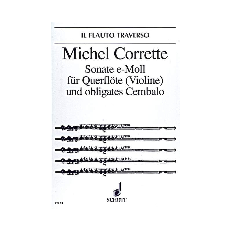 Corrette, Michel - Sonata E minor op. 25/4 