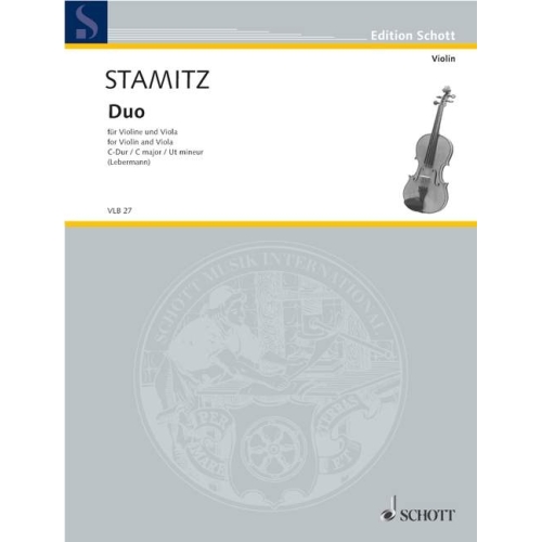 Stamitz, Carl Philipp - Duo...