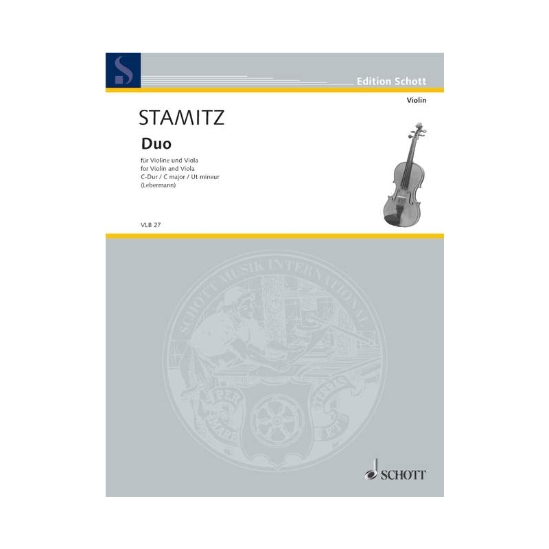 Stamitz, Carl Philipp - Duo C Major