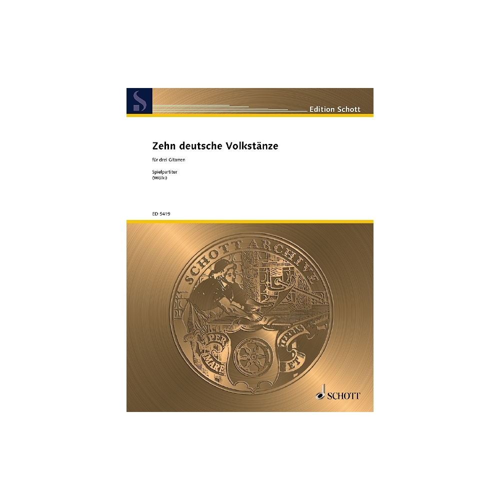 Woelki, Konrad - Zehn deutsche Volkstänze 