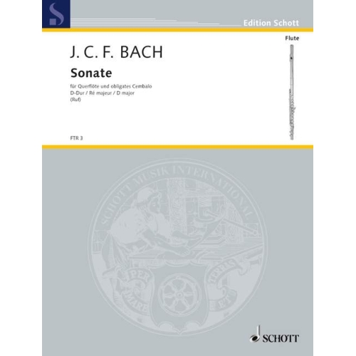 Bach, J.C.F - Sonata D major