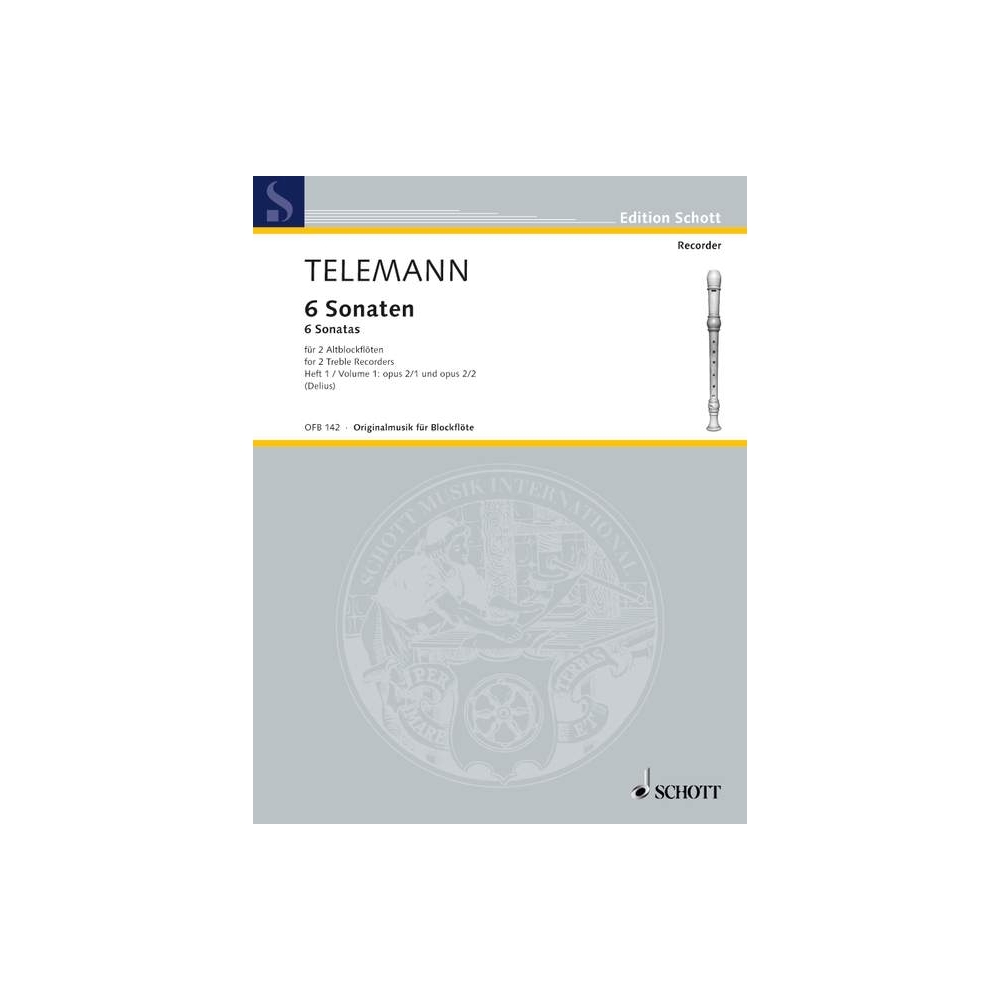 Telemann, Georg Philipp - 6 Sonatas op. 2 