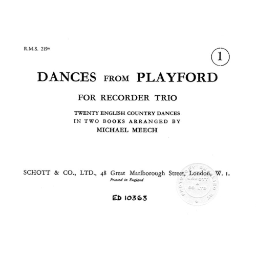 Dances from Playford 