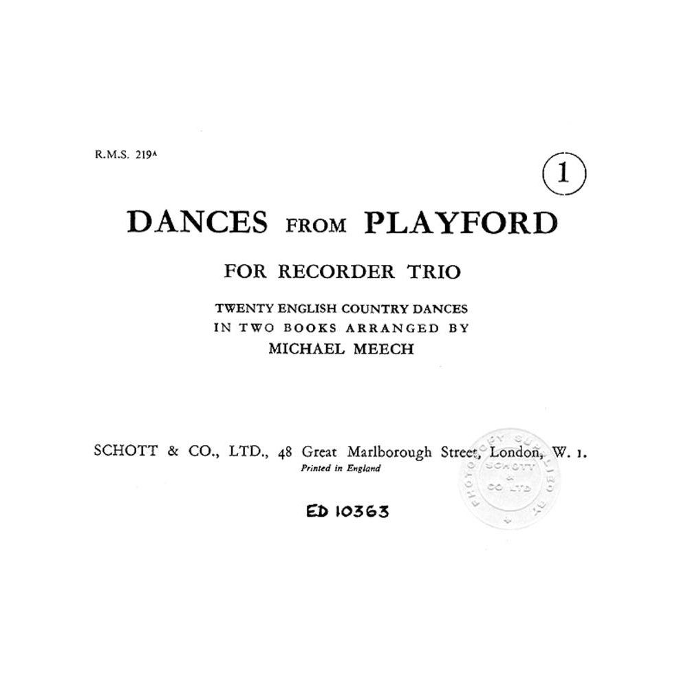 Dances from Playford 