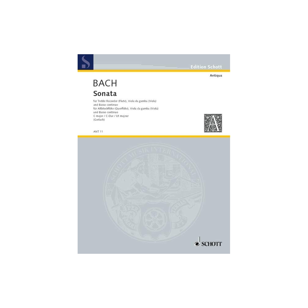 Bach, J.S - Sonata C major 