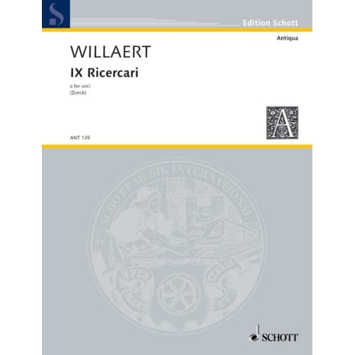 Willaert, Adrian - IX...