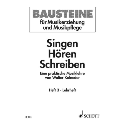Kolneder, Walter - Singen -...