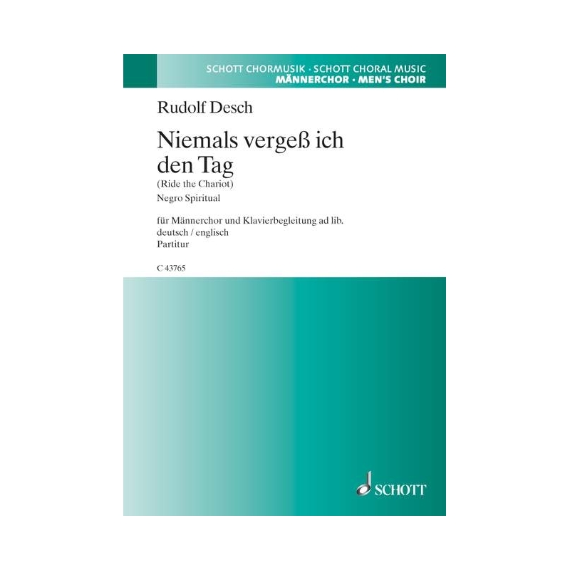 Desch, Rudolf - Niemals vergess ich den Tag