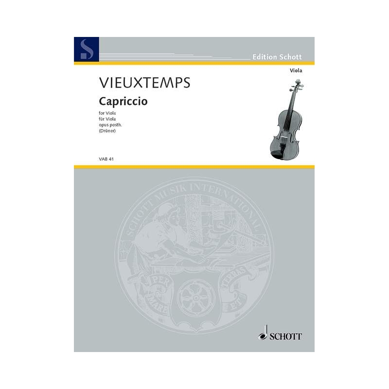 Vieuxtemps, Henri - Capriccio op. posth. 