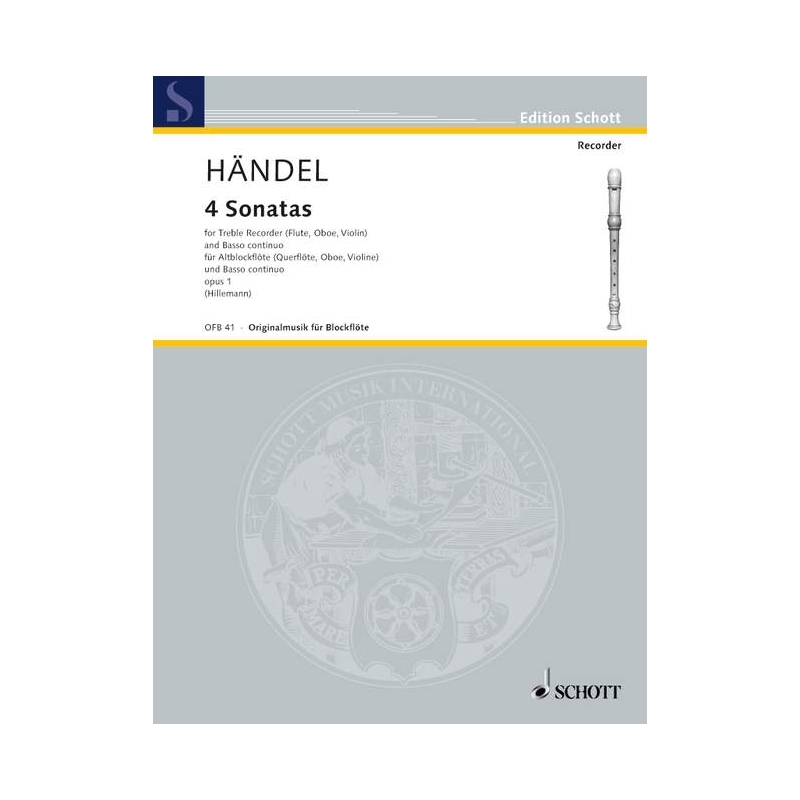 Handel, George Frideric - Four Sonatas op. 1