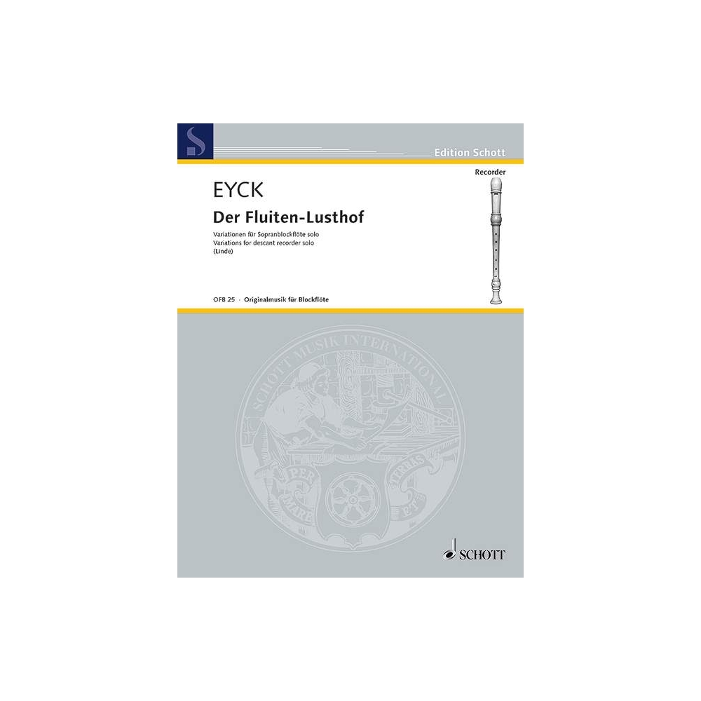 Eyck, Jakob van - Fluiten-Lusthof 
