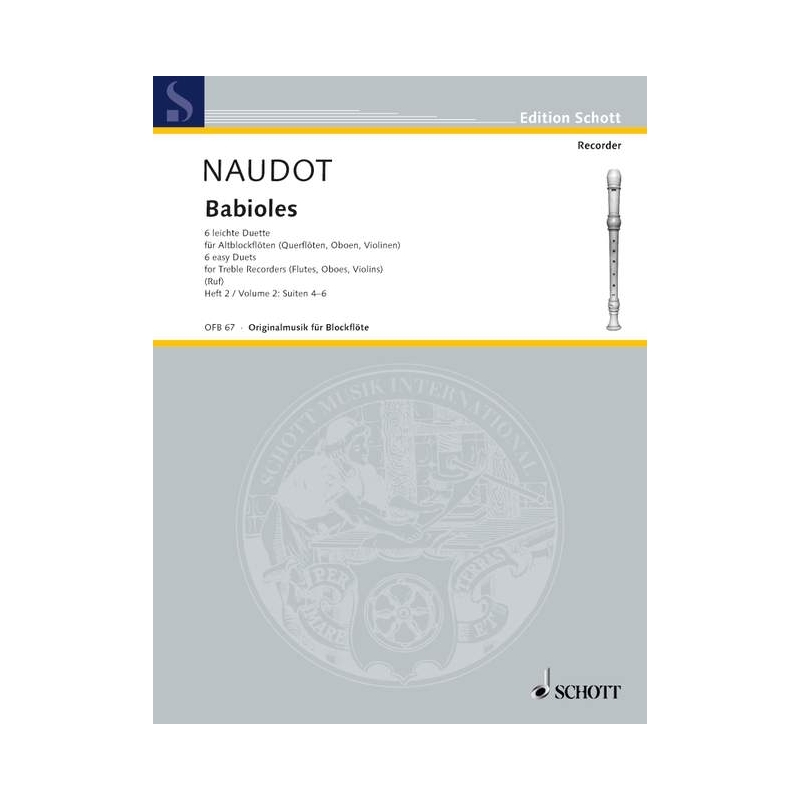 Naudot, Jacques-Christophe - Babioles op. 10