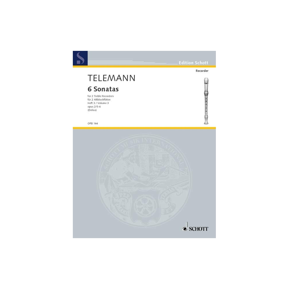 Telemann, Georg Philipp - 6 Sonatas op. 2 