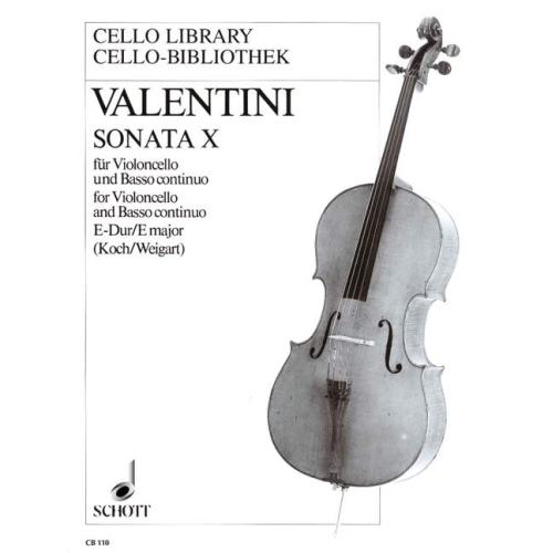 Valentini, Giuseppe - Sonata X E Major