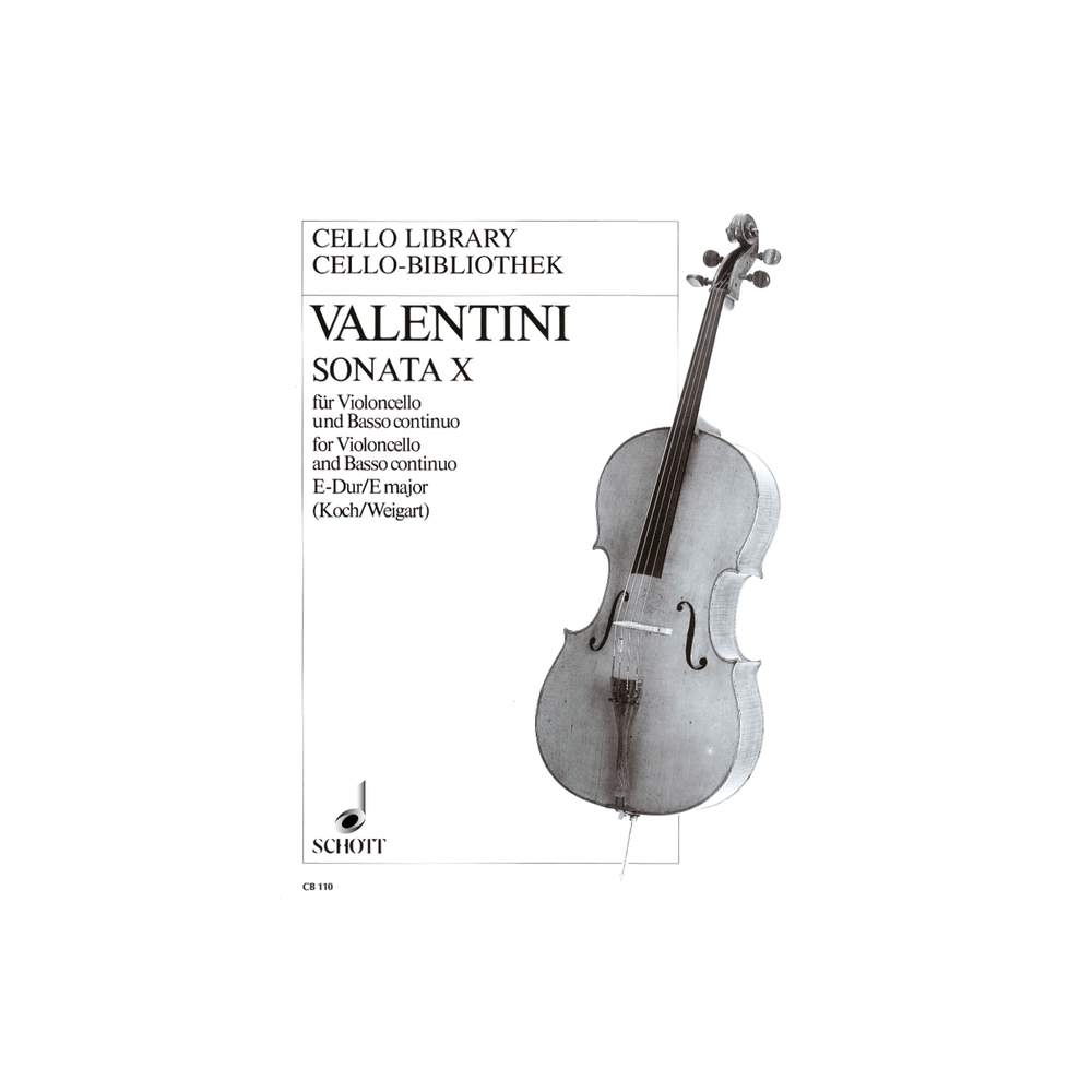 Valentini, Giuseppe - Sonata X E Major 