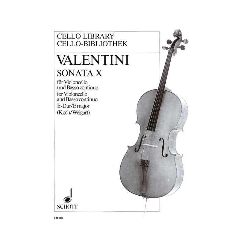 Valentini, Giuseppe - Sonata X E Major