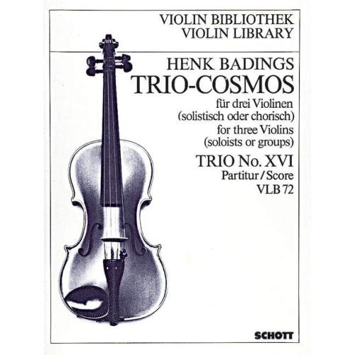 Badings, Henk - Trio-Cosmos...