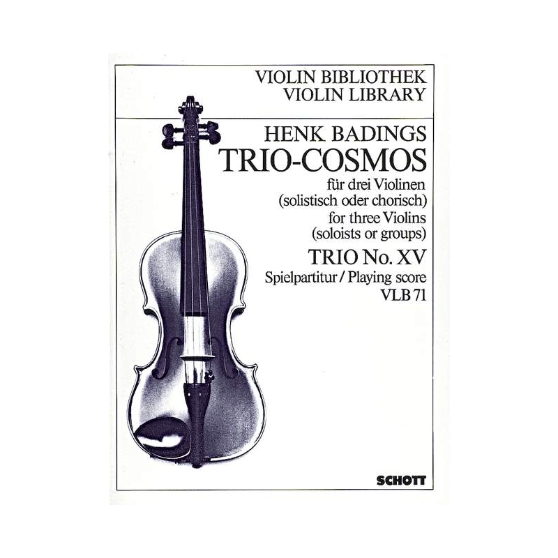Badings, Henk - Trio-Cosmos Nr. 15