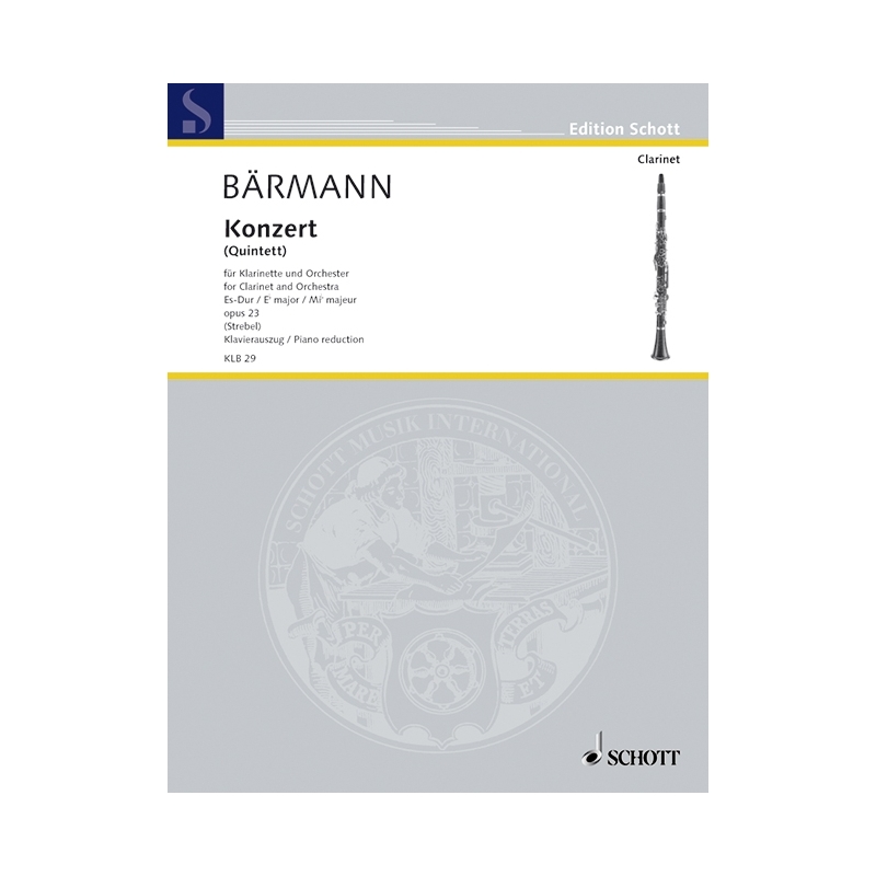 Baermann, Heinrich Joseph - Concerto (Quintet) Eb major op. 23