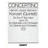 Baermann, Heinrich Joseph - Concerto (Quintett) Eb major op. 23 