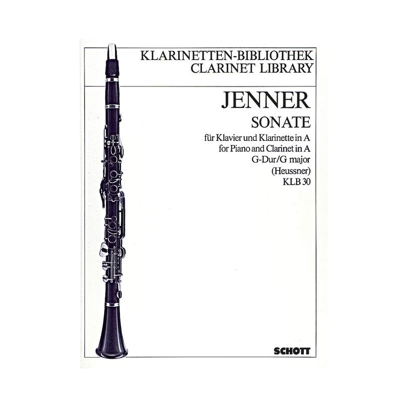 Jenner, Cornelius Uwe Gustav - Sonata G major