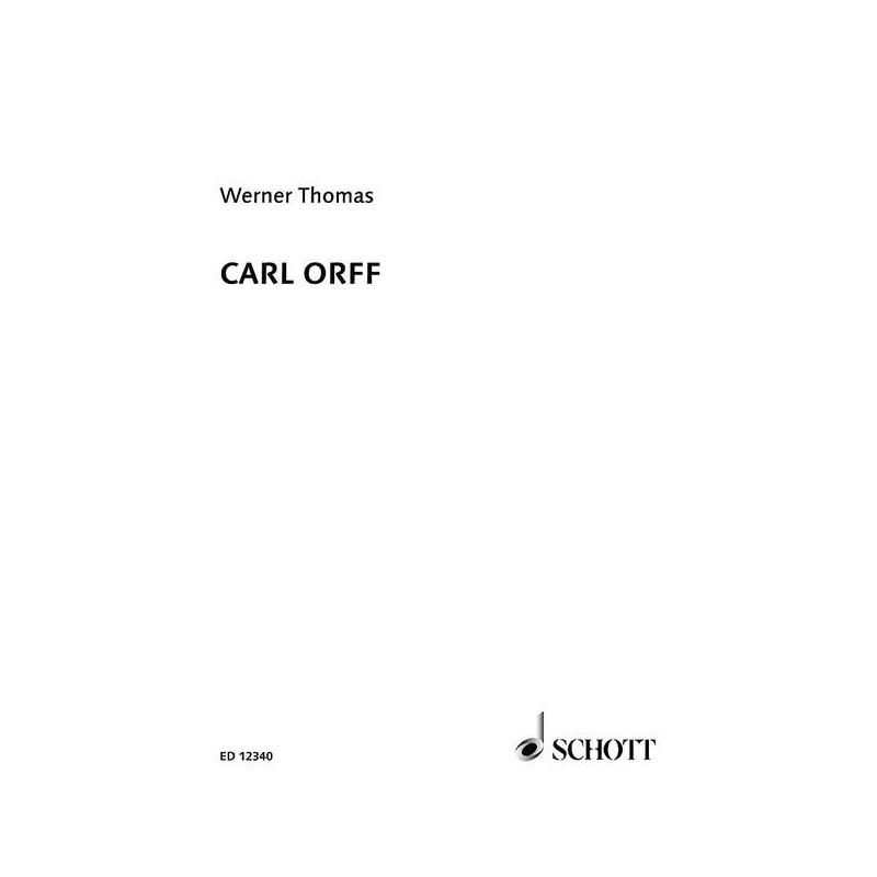 Thomas, Werner - Carl Orff 