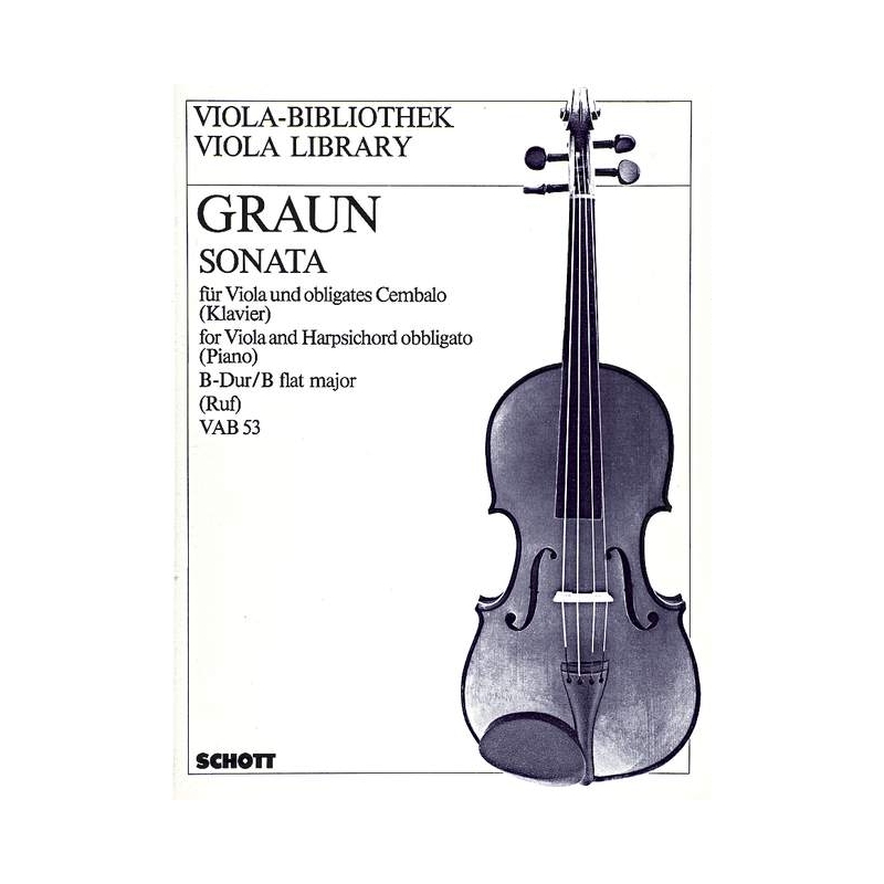 Graun, Johann Gottlieb - Sonata Bb Major