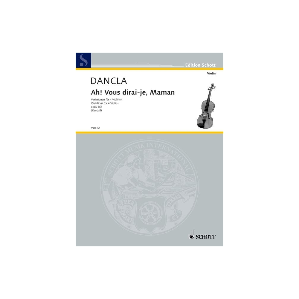 Dancla, Charles - Ah! Vous dirai-je, Maman op. 161 