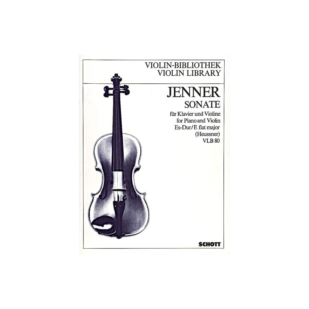Jenner, Cornelius Uwe Gustav - Sonata in Eb Major 