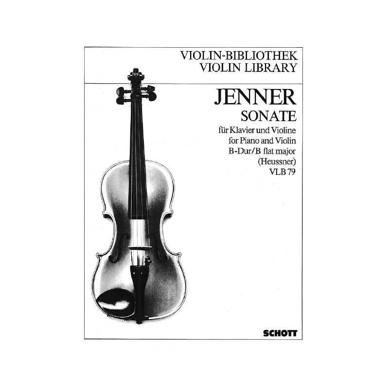 Jenner, Cornelius Uwe Gustav - Sonata in Bb Major 