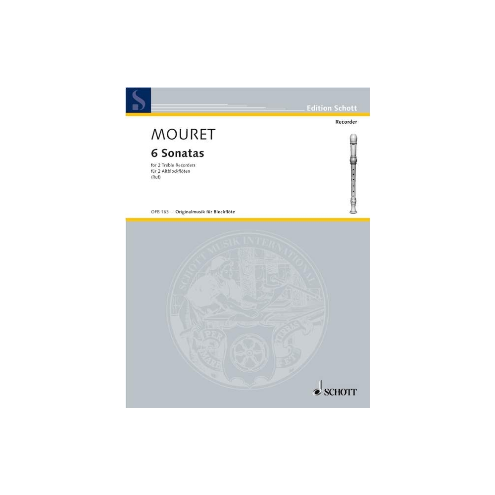 Mouret, Jean-Joseph - 6 Sonatas 