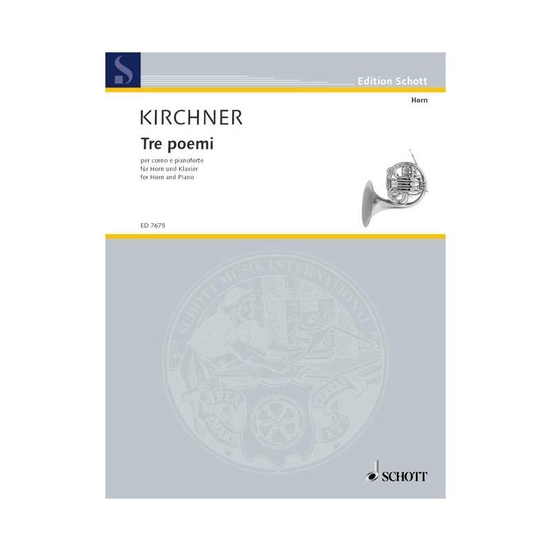 Kirchner, Volker David - Tre poemi