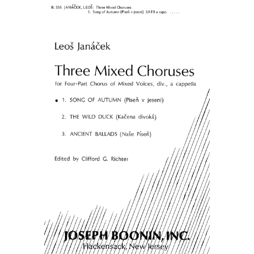 Janá?ek, Leoš - 3 Mixed...