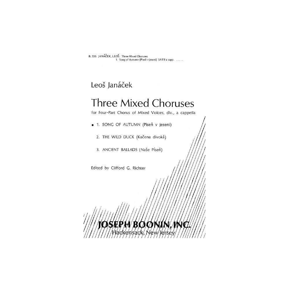 Janá?ek, Leoš - 3 Mixed Choruses 