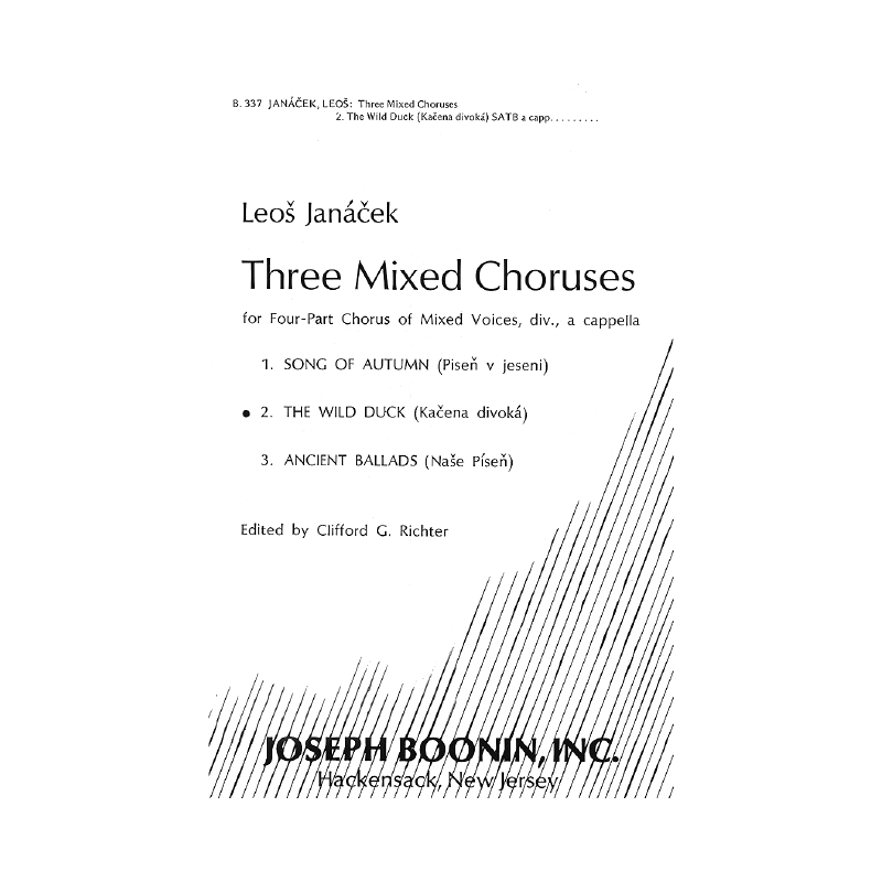 Janá?ek, Leoš - 3 Mixed Choruses