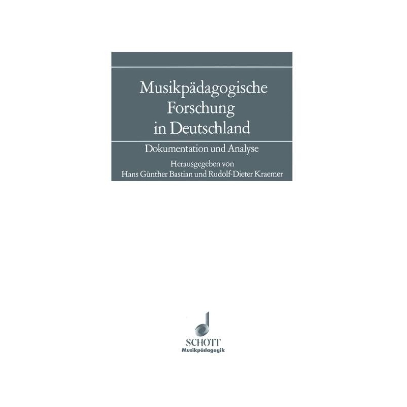 Musikpädagogische Forschung in Deutschland 