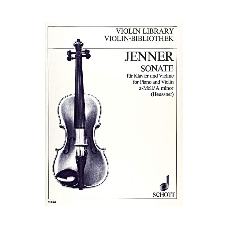 Jenner, Cornelius Uwe Gustav - Sonata in A Minor 