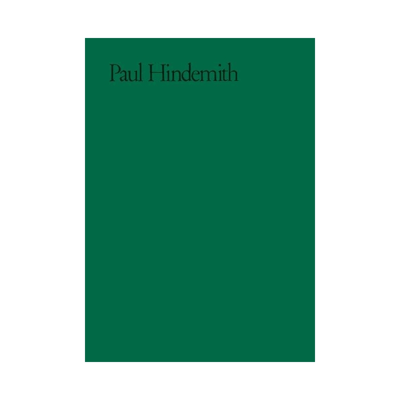 Hindemith, Paul - Sologesänge mit Instrumenten 