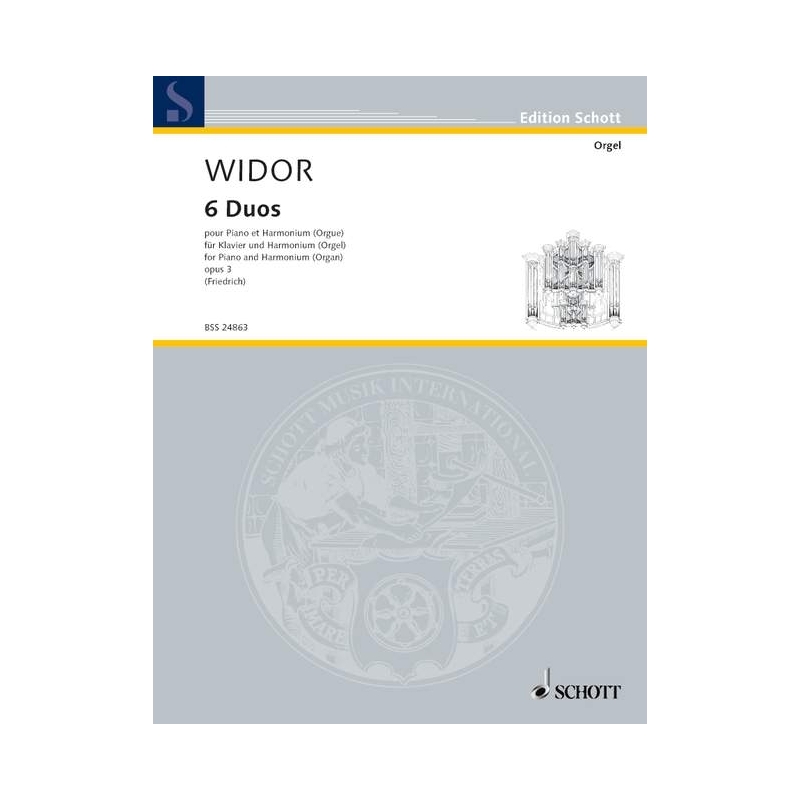 Widor, Charles-Marie - Six Duets 