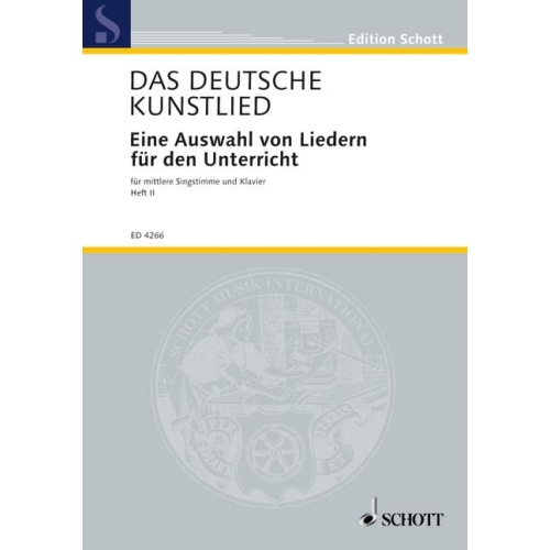 Das deutsche Kunstlied 