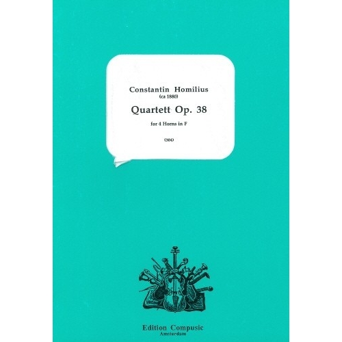 Homilius, C. - Quartett Op. 38