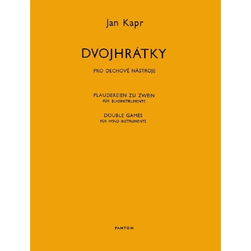 Kapr, Jan - Double Games 