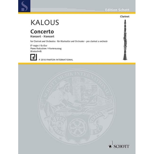 Kalous, Jan - Concerto Eb...