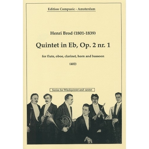 Brod, H. - Quintet 1 Op. 2