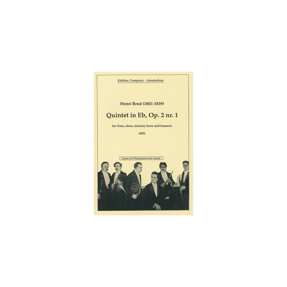Brod, H. - Quintet 1 Op. 2