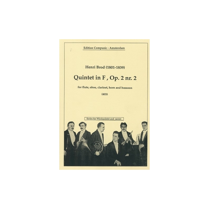 Brod, H. - Quintet In F