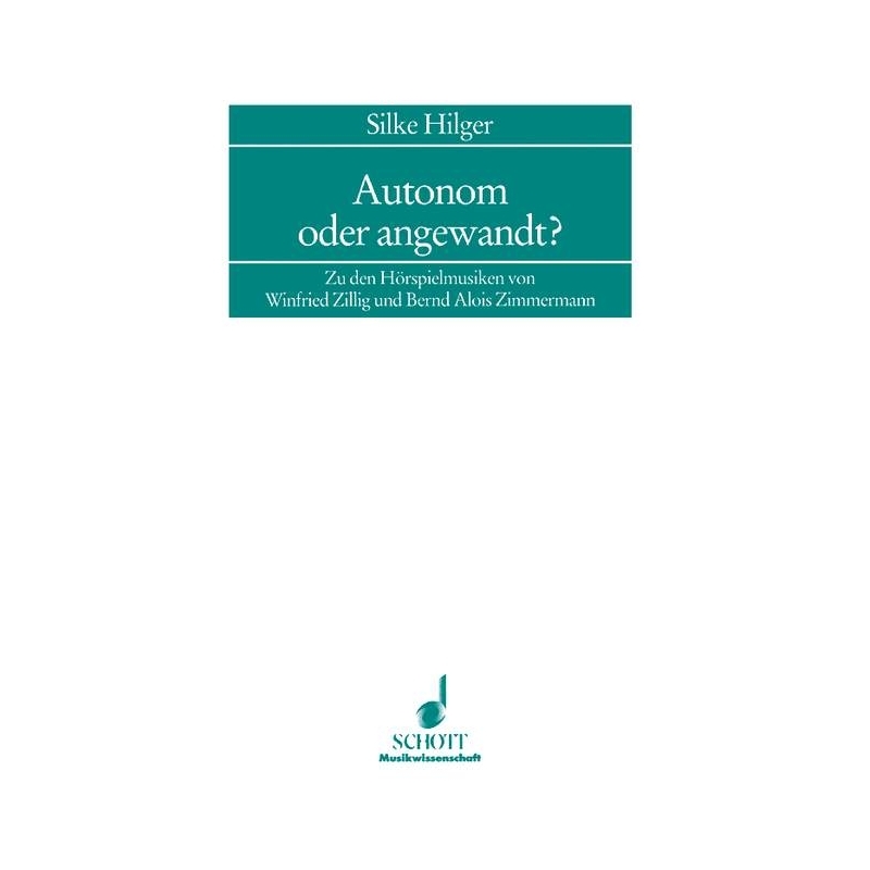 Zimmermann, Bernd Alois - Autonom oder angewandt? Vol. 5