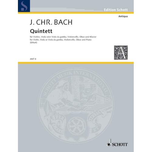 Bach, J.C - Quintet F major