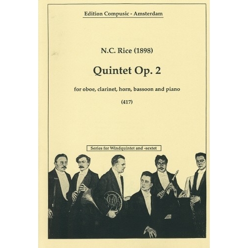 Quintet Op. 2 - N Rice