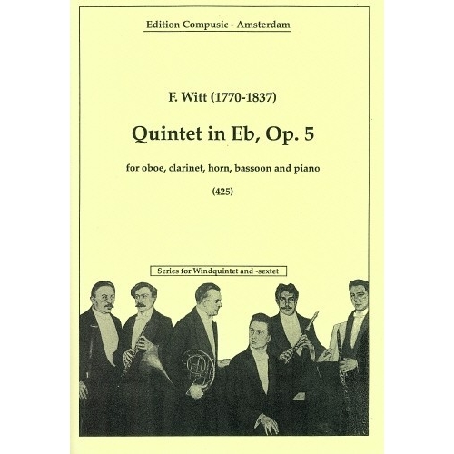 Quintet in Eb - F Witt